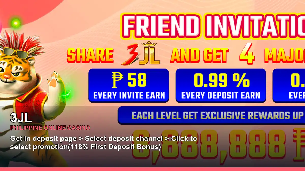 3JL online casino and slot games for Philippine players